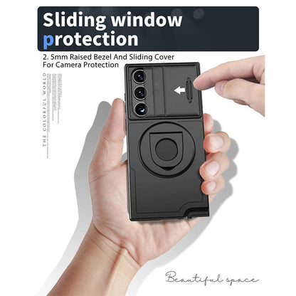 Samsung Military Grade stoßfestes Gehäuse mit Ring Kickstand