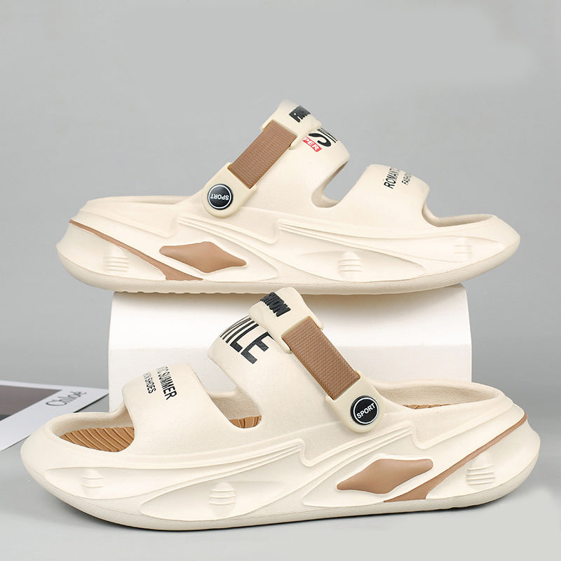 Dicke, stoßdämpfende, bequeme Sandalen