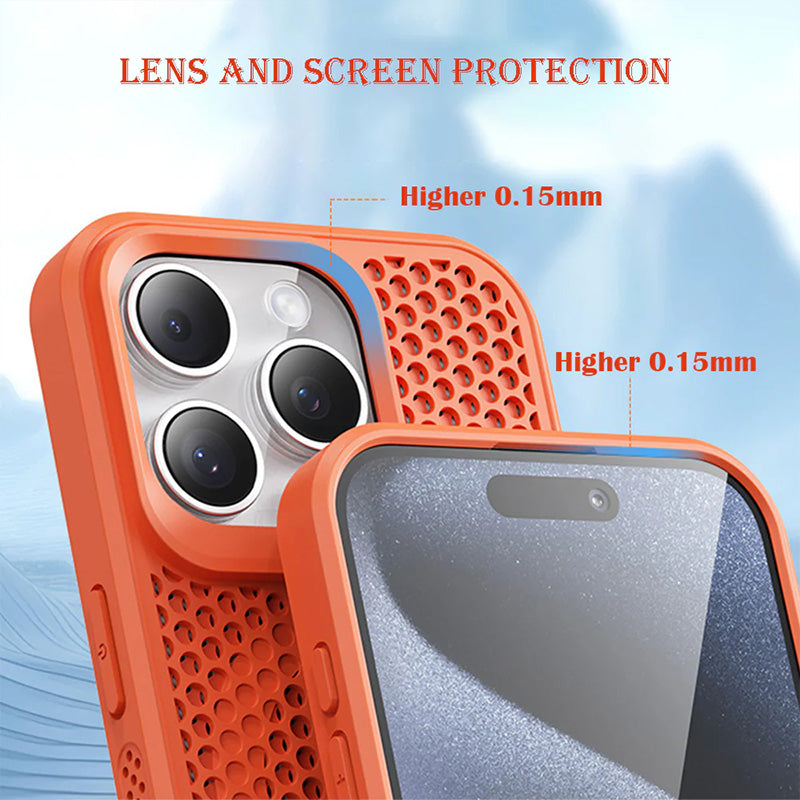 📱50% Rabatt🔥Wabenmatrix-Kühlung Magnetische Handyhülle für iPhone