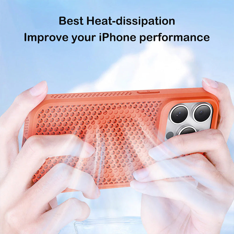 📱50% Rabatt🔥Wabenmatrix-Kühlung Magnetische Handyhülle für iPhone