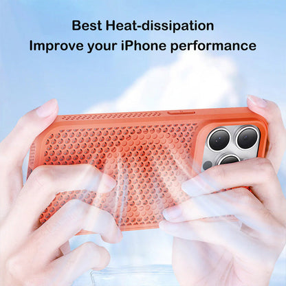 📱50% Rabatt🔥Wabenmatrix-Kühlung Magnetische Handyhülle für iPhone