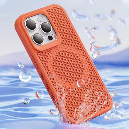 📱50% Rabatt🔥Wabenmatrix-Kühlung Magnetische Handyhülle für iPhone