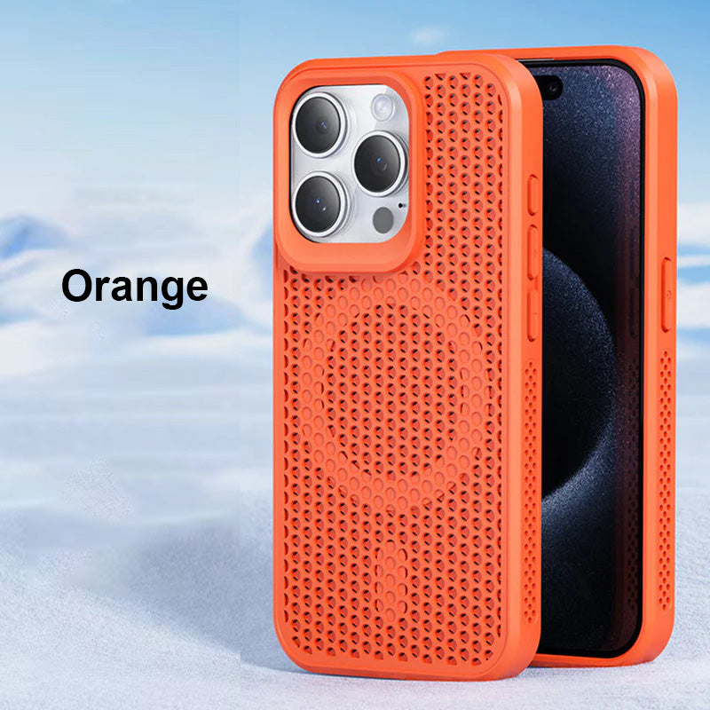 📱50% Rabatt🔥Wabenmatrix-Kühlung Magnetische Handyhülle für iPhone
