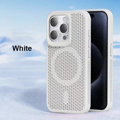 📱50% Rabatt🔥Wabenmatrix-Kühlung Magnetische Handyhülle für iPhone