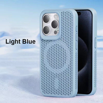 📱50% Rabatt🔥Wabenmatrix-Kühlung Magnetische Handyhülle für iPhone