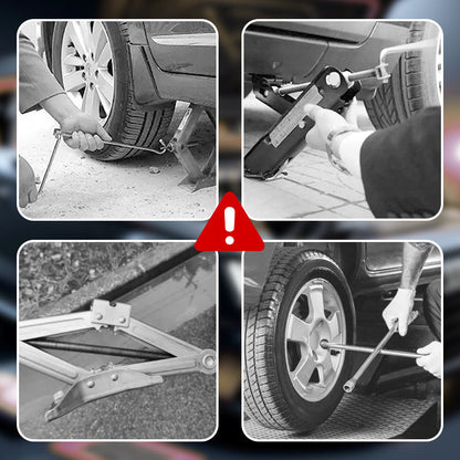 📢📢50% RABATT !!🚗🔧 12-in-1-Wagenheber-Set, max. 5 t, hydraulischer Wagenheber mit elektrischem Schlagschrauber, eingeb. Pumpe & LED-Licht, tragb. Aufzug ✨