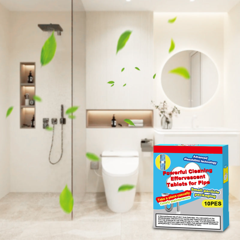 🔥 50 % RABATT!  Leistungsstarke Reinigungstabletten für Abflüsse – lösen Schmutz, Fett und üble Gerüche auf und sorgen für ein frischeres Rohrsystem ✨