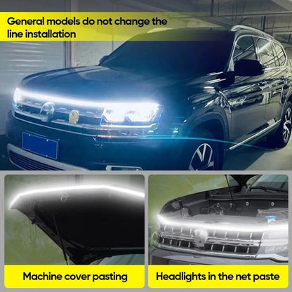 🚗 50% RABATT! 💡 LED-Motorhaubenbeleuchtung – Durchgehende Lichtleiste, einfache Nachrüstung & stilvolles Design – Perfekt für Kühlergrill & individuelle Fahrzeugoptik ✨