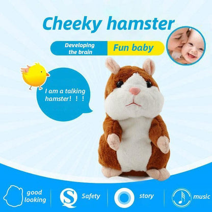 🐹 50 % Rabatt ! Sprechender Plüsch-Hamster – Plappert alles nach, voller Spaß! 🎙️ Wiederholt jedes Wort, wackelt mit dem Kopf, kuschelweich 🎁