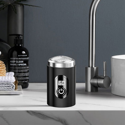 🎁🔌Tragbarer, wiederaufladbarer Mini-Rasierer mit Digitalanzeige💧