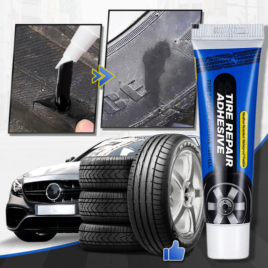 🎁 KAUFEN SIE 1, ERHALTEN SIE 1 GRATIS! 🔧🚗 Wetterbeständige, wasserfeste, flexible Reifenreparaturklebstoffe