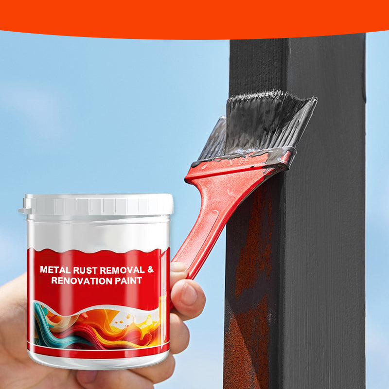 WINTERANGEBOT 🎁 2-in-1-Lack zum Entfernen und Reparieren von Metallrost