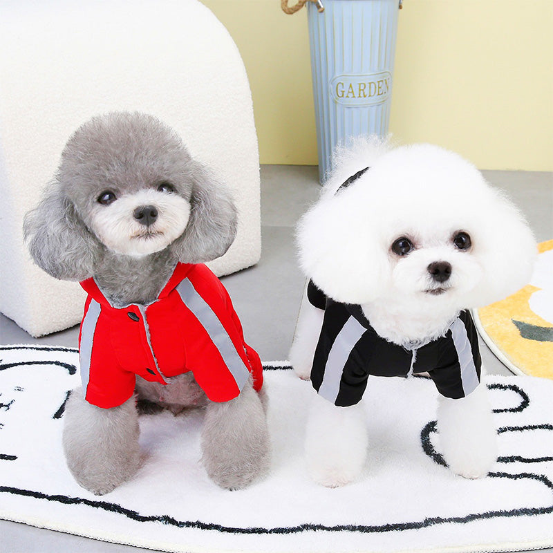 2025 Neues Upgrade🐕🐾Wasserdichte Hundewinterjacke mit D-Ring