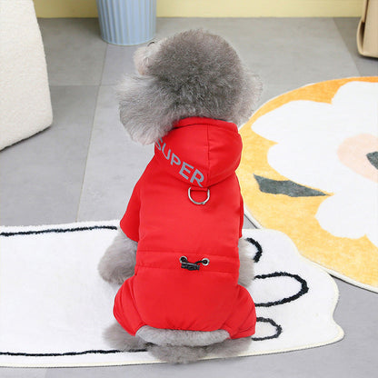 2025 Neues Upgrade🐕🐾Wasserdichte Hundewinterjacke mit D-Ring