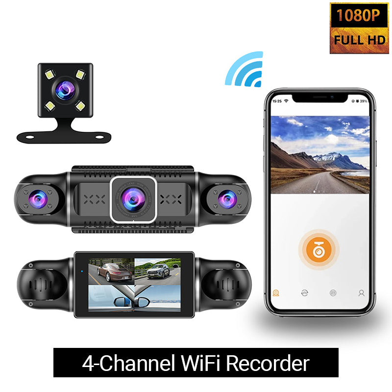 🔥2025 HEIßER VERKAUF🔥 4-Kanal 1080P Auto-Recorder