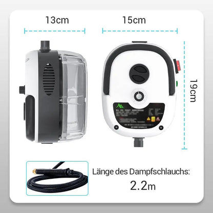 🚿 DAMPFREINIGER – 155°C Dampf • Kein Schrubben • Lebensmittelsicher • Multifunktional • Ohne Aufheizzeit