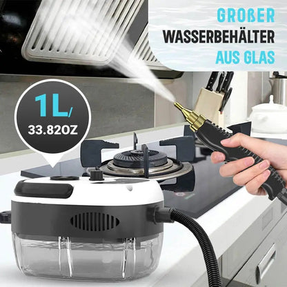 🚿 DAMPFREINIGER – 155°C Dampf • Kein Schrubben • Lebensmittelsicher • Multifunktional • Ohne Aufheizzeit
