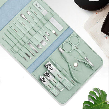 ⏳Begrenzte Zeit 50% Rabatt💥Nagelknipser tragbares Set (12/16 Stück)