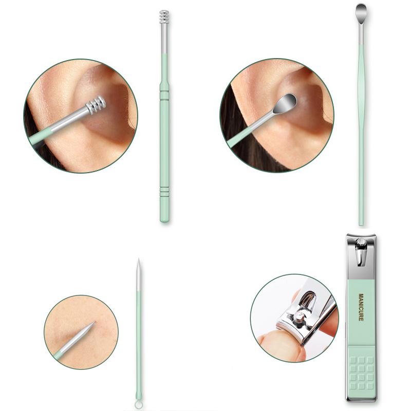 ⏳Begrenzte Zeit 50% Rabatt💥Nagelknipser tragbares Set (12/16 Stück)