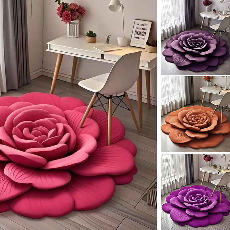 🔥50% Rabatt🔥Floral Plüsch & Kieselgur Bodenmatte