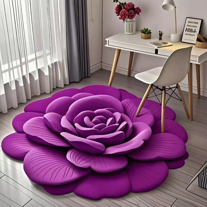 🔥50% Rabatt🔥Floral Plüsch & Kieselgur Bodenmatte