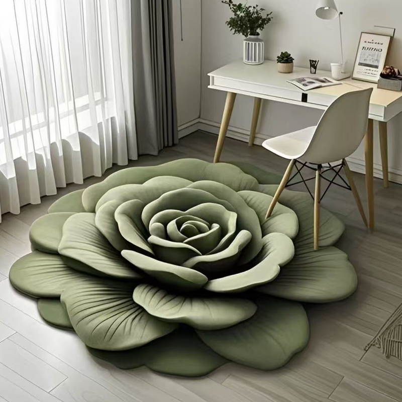 🔥50% Rabatt🔥Floral Plüsch & Kieselgur Bodenmatte