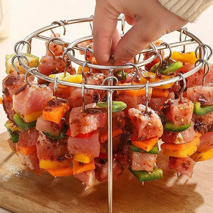 Kostenlose Verbrühschutzhandschuhe für begrenzte Zeit🥩Vertikaler Grillrost für Heißluftfritteusen