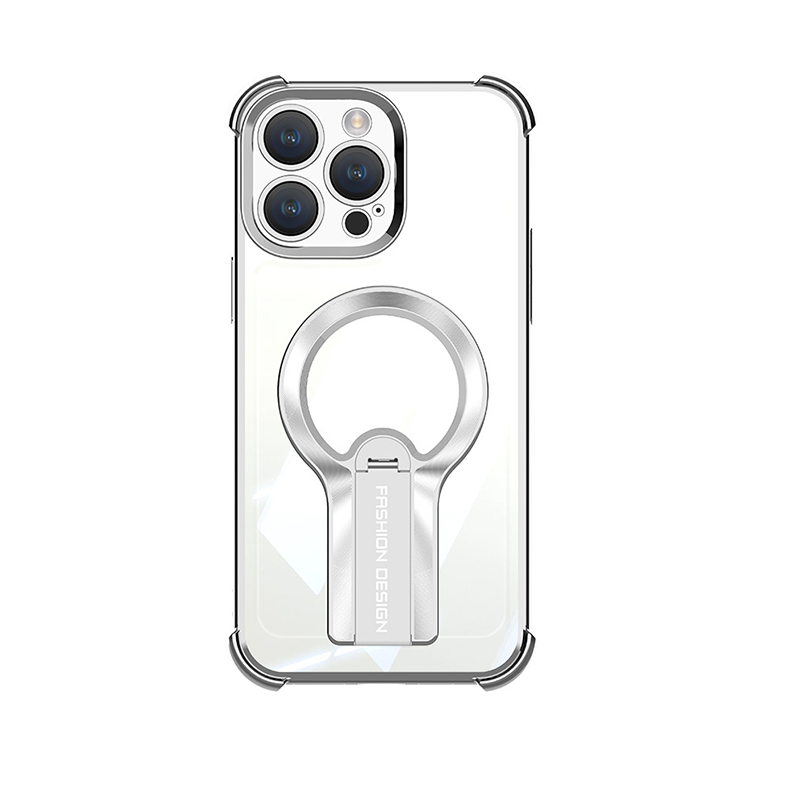 Magnetische Handyhülle mit Ständer und glänzender Oberfläche