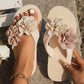 🌸Rutschfeste Strandsandalen für Damen mit floralen Details💖