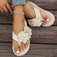 🌸Rutschfeste Strandsandalen für Damen mit floralen Details💖