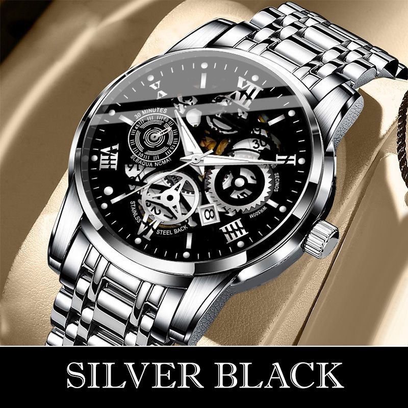 ⌚️💦 Herren-Automatikuhr mit Skelett-Dial: Wasserdicht, alltagstauglich & langlebig. Präzision sichtbar – für Abenteuer & Business! 💎🔧