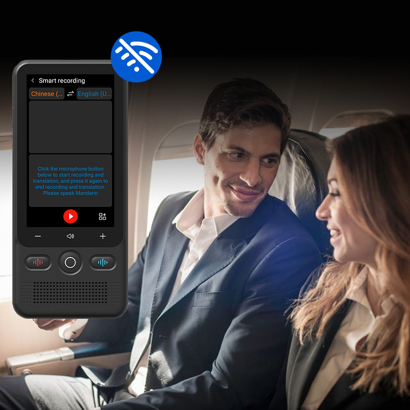 📢📢54 % Rabatt!! ⏰📲2-in-1 Übersetzungsgerät für unterwegs – Echtzeitübersetzung,🌍138 Offline-Sprachen, 🔋Ultra-Lange Akkulaufzeit | Perfekt für Globetrotter✈️