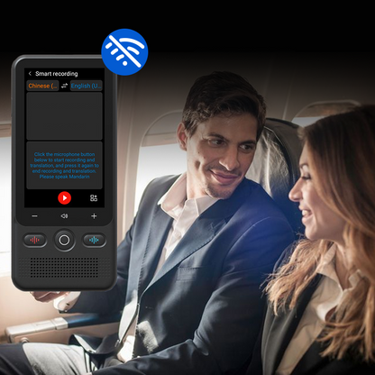 📢📢54 % Rabatt!! ⏰📲2-in-1 Übersetzungsgerät für unterwegs – Echtzeitübersetzung,🌍138 Offline-Sprachen, 🔋Ultra-Lange Akkulaufzeit | Perfekt für Globetrotter✈️