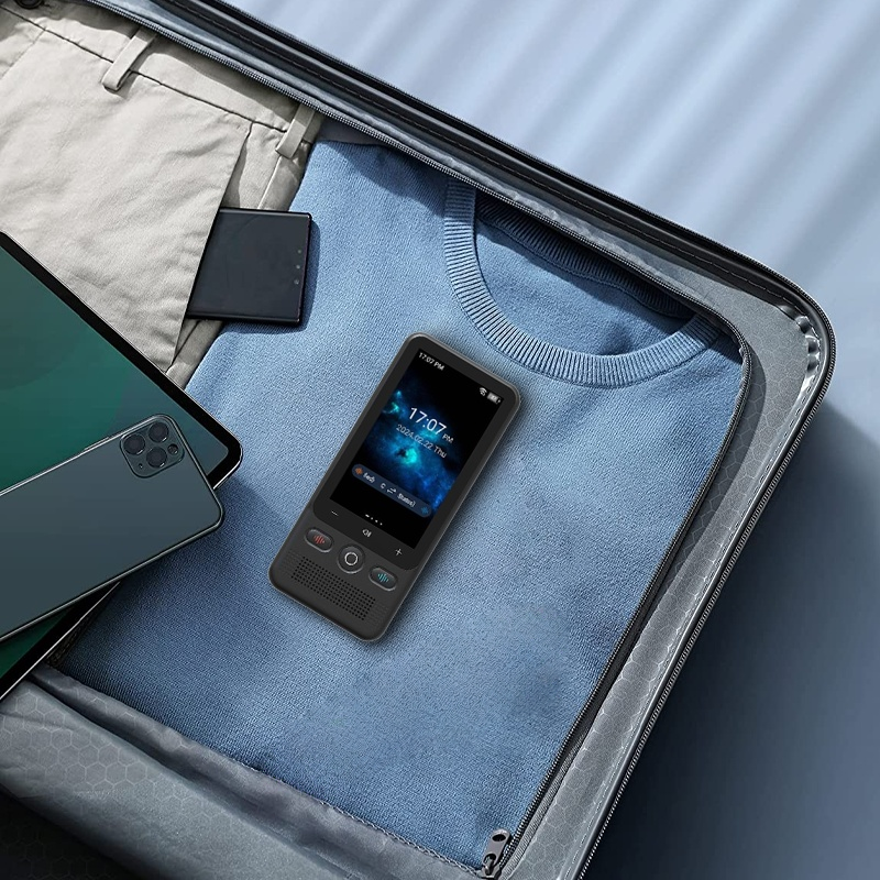 📢📢54 % Rabatt!! ⏰📲2-in-1 Übersetzungsgerät für unterwegs – Echtzeitübersetzung,🌍138 Offline-Sprachen, 🔋Ultra-Lange Akkulaufzeit | Perfekt für Globetrotter✈️