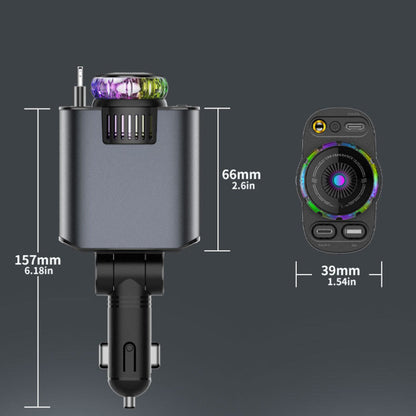 🔋⚡5-in-1 Ladegerät, Aromadiffusor und Sternenhimmel-Deckenleuchte