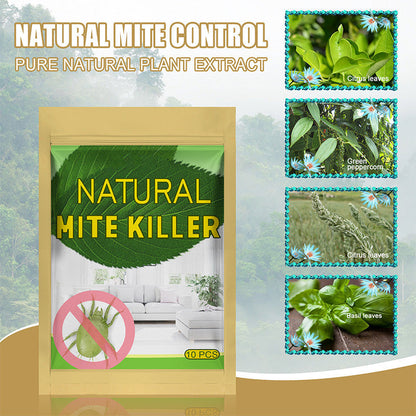🧴🔥 HEISSER VERKAUF! Natürliches Milbenbekämpfungssäckchen – Pflanzlich, geruchsneutral & langanhaltend – Perfekt für Matratze, Sofa, Teppich & Kleiderschrank – Schützt Allergiker & Haushalt ✨