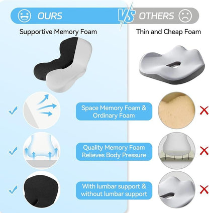 🎁Begrenzter Verkauf 50 % RABATT🎁Rutschfester Memory Foam-Sitz