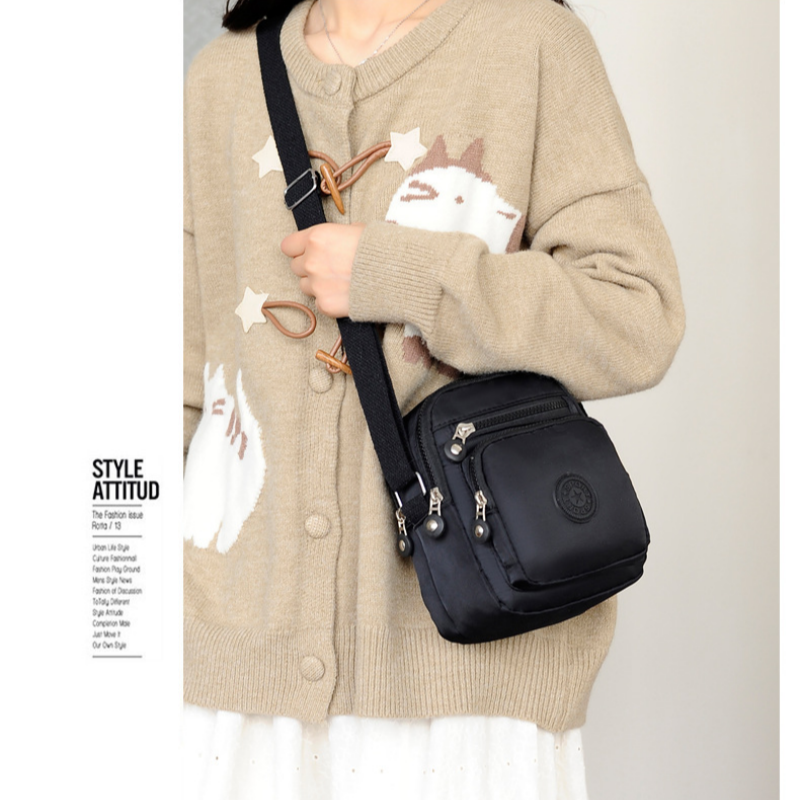 🎁  Warm Verkauf 34% Rabatt ✨  Leichter Sack à la mode mit Design Multi-Taschen 👜