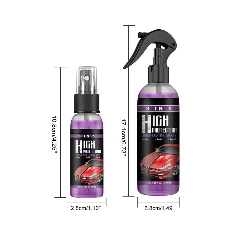 🔥Beim Kauf von 2 erhalten Sie 1 gratis！🚗3-in-1-Hochschutz-Schnelllackierungsspray für Autos💗