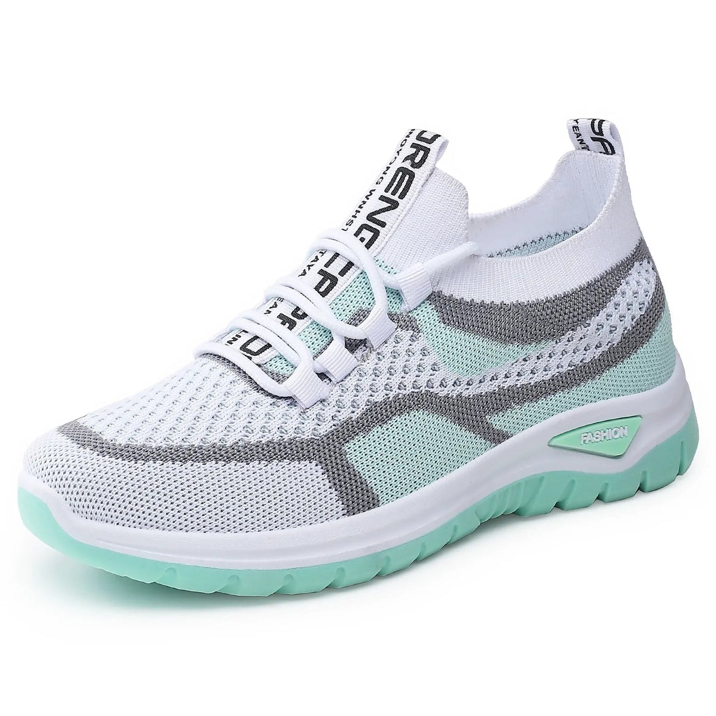 👟 Damen Laufschuhe mit Schnürung – Atmungsaktives Mesh – Gepolsterte Sohle – Rutschfest & Leicht – Für Sport & Freizeit