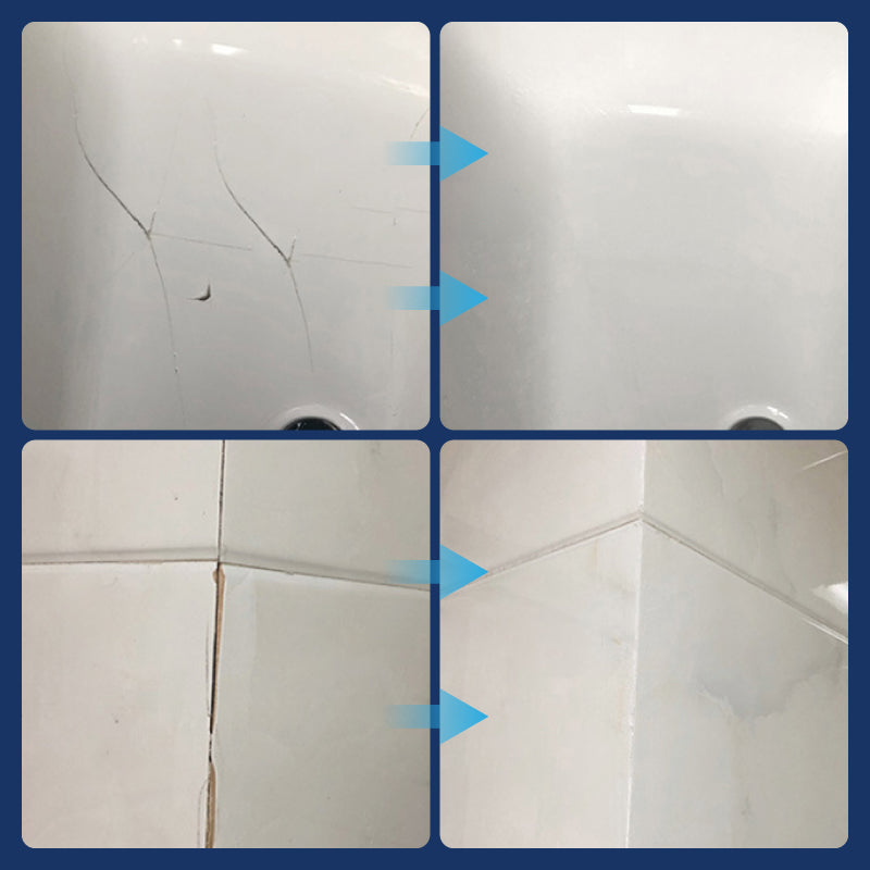 ⏳Begrenzte Zeit 50% Rabatt💥Reparaturpasten-Set für Risse in Keramikfliesen