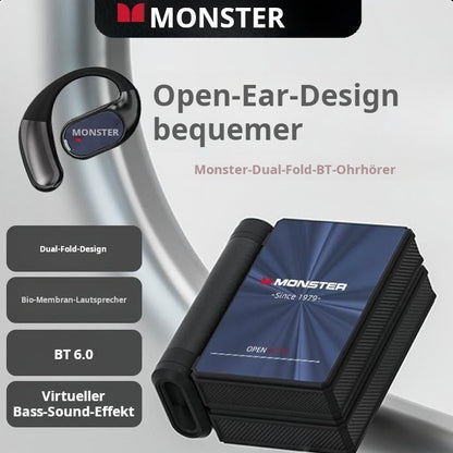 Kabellose Ohrhörer Bluetooth 6.0 mit Geräuschunterdrückung, 145 Stunden lange Akkulaufzeit, IPX5 wasserdichte Sport-Ohrhörer