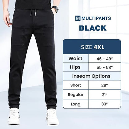 🔥Letzter Tag im Angebot: 65 % Rabatt!🔥MultiPants – Strapazierfähige Cargohose mit hohem Stretchanteil und vielen Taschen.