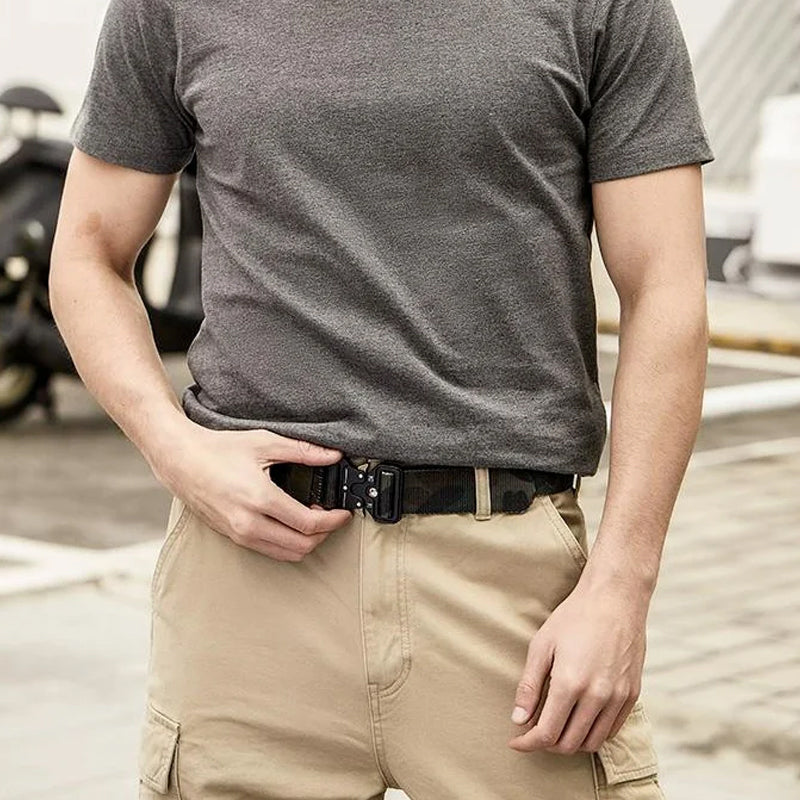 Reißfester Nylon-Schnellverschlussgürtel für Herren