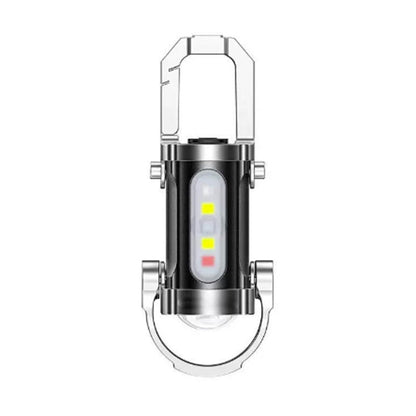 ⚡ 50 % Rabatt ! Mini LED Taschenlampe Schlüsselanhänger – Kleines Format, maximale Power! 🔦 300 Lumen & 7 Modi, USB-C Aufladung, stoßfest & regendicht