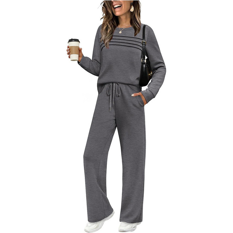 👚 50% RABATT! 🧘‍♀️ Loungeset für Damen (Top & Hose) – Superweicher Stoff, Bequemer Relax-Fit & Perfekt für Zuhause ✨