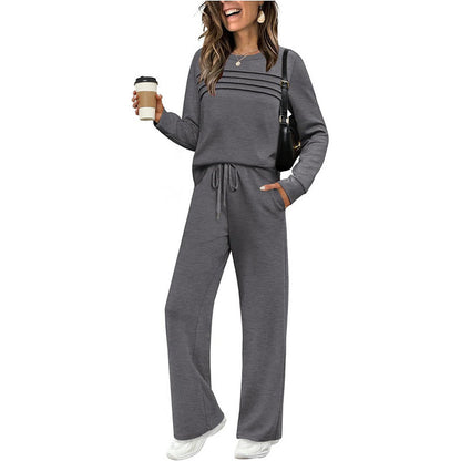 👚 50% RABATT! 🧘‍♀️ Loungeset für Damen (Top & Hose) – Superweicher Stoff, Bequemer Relax-Fit & Perfekt für Zuhause ✨