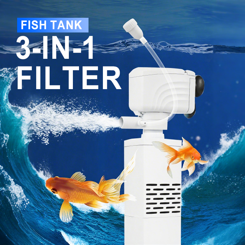 🔥 50% RABATT HEISSER VERKAUF! 💃 3-in-1 Aquarienfilter - Dreifachfunktion für Filtration, Sauerstoffanreicherung & Wasserzirkulation in bis zu 100L Becken 🌊🧽