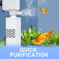 🔥 50% RABATT HEISSER VERKAUF! 💃 3-in-1 Aquarienfilter - Dreifachfunktion für Filtration, Sauerstoffanreicherung & Wasserzirkulation in bis zu 100L Becken 🌊🧽