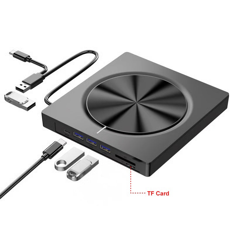 7-in-1 USB 3.0 Type-C DVD-Brenner